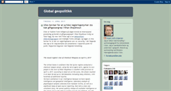 Desktop Screenshot of globalgeopolitikk.blogspot.com