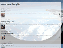 Tablet Screenshot of monstrousthoughts.blogspot.com