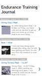 Mobile Screenshot of endurancejournal.blogspot.com