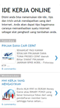 Mobile Screenshot of idekerjaonline.blogspot.com