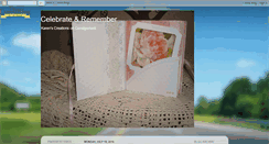 Desktop Screenshot of celebrateremember-stampscrapwithkaren.blogspot.com