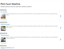 Tablet Screenshot of pienisuurimaailma.blogspot.com