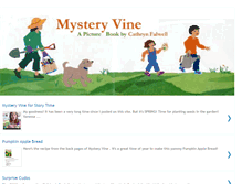 Tablet Screenshot of mysteryvine.blogspot.com