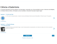 Tablet Screenshot of ciencia-esoterismo.blogspot.com