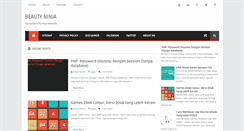 Desktop Screenshot of beauty-ninja.blogspot.com