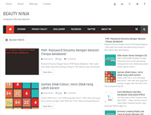 Tablet Screenshot of beauty-ninja.blogspot.com