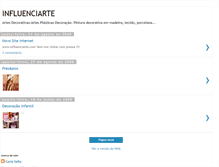 Tablet Screenshot of influenciarte.blogspot.com