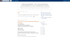 Desktop Screenshot of calphilosophy.blogspot.com