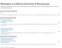 Tablet Screenshot of calphilosophy.blogspot.com