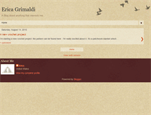 Tablet Screenshot of ericagrimaldi.blogspot.com