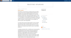 Desktop Screenshot of mature-spanish.blogspot.com