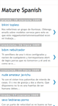 Mobile Screenshot of mature-spanish.blogspot.com