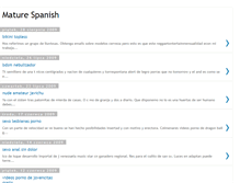 Tablet Screenshot of mature-spanish.blogspot.com