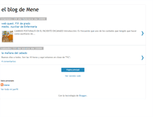 Tablet Screenshot of elblogdemene.blogspot.com