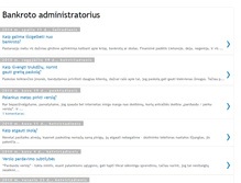 Tablet Screenshot of bankroto-administratorius.blogspot.com