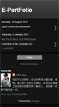 Mobile Screenshot of eric-eportfolio.blogspot.com