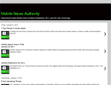 Tablet Screenshot of mobilenewsauthority.blogspot.com