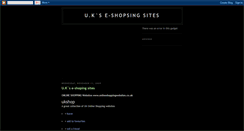 Desktop Screenshot of e-shop-uk.blogspot.com