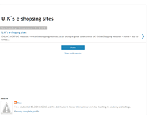 Tablet Screenshot of e-shop-uk.blogspot.com