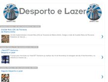 Tablet Screenshot of desportolazer.blogspot.com