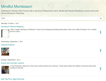Tablet Screenshot of mindfulmontessori.blogspot.com