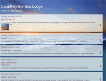 Tablet Screenshot of cardifflodge.blogspot.com