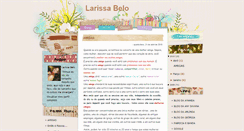 Desktop Screenshot of larissabeloo.blogspot.com