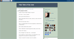 Desktop Screenshot of faketalesofsanjose.blogspot.com