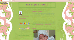 Desktop Screenshot of flipflopsandpearls.blogspot.com