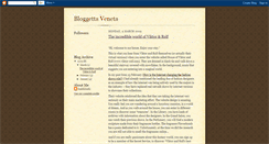 Desktop Screenshot of bloggettaveneta.blogspot.com
