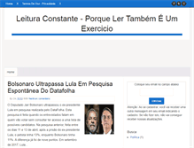 Tablet Screenshot of leituraconstante.blogspot.com