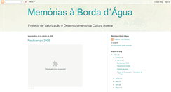 Desktop Screenshot of memoriasabordadgua.blogspot.com