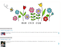 Tablet Screenshot of mumsaidsew.blogspot.com