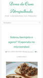 Mobile Screenshot of cozinhandonapressao.blogspot.com