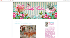 Desktop Screenshot of lillycakes.blogspot.com