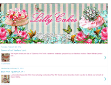 Tablet Screenshot of lillycakes.blogspot.com