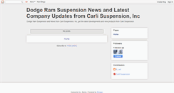 Desktop Screenshot of carlisuspension.blogspot.com