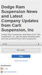 Mobile Screenshot of carlisuspension.blogspot.com