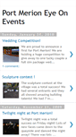 Mobile Screenshot of portmerionevents.blogspot.com