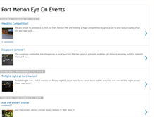 Tablet Screenshot of portmerionevents.blogspot.com