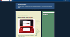 Desktop Screenshot of jakes-games.blogspot.com