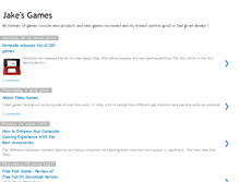 Tablet Screenshot of jakes-games.blogspot.com