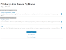 Tablet Screenshot of pittsburghguineapigs.blogspot.com