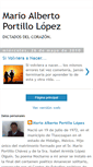 Mobile Screenshot of marioalbertoportillolopez.blogspot.com