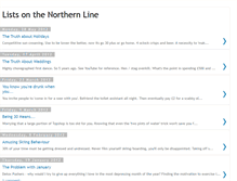 Tablet Screenshot of listsonthenothernline.blogspot.com