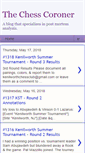 Mobile Screenshot of chesscoroner.blogspot.com
