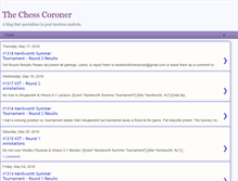 Tablet Screenshot of chesscoroner.blogspot.com