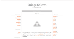 Desktop Screenshot of oringestiletto.blogspot.com