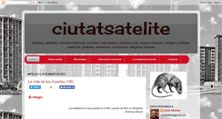 Desktop Screenshot of ciutatsatelite.blogspot.com