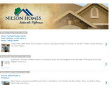 Tablet Screenshot of nilsonhomesblog.blogspot.com